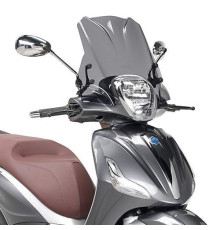 Givi скло димчасте вітрове скло 29x45 см для Piaggio Beverly 125ie-300ie 2010-2018 / Beverly 350 Sport Touring 2012-2018