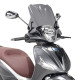 Givi скло димчасте вітрове скло 29x45 см для Piaggio Beverly 125ie-300ie 2010-2018 / Beverly 350 Sport Touring 2012-2018