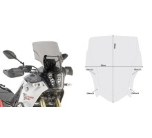 Givi скло димчасте 52 x 42 см (в x ш) - YAMAHA  700 (19)