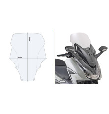 Givi Forza 125/350 Вітрове Скло Прозоре 2021