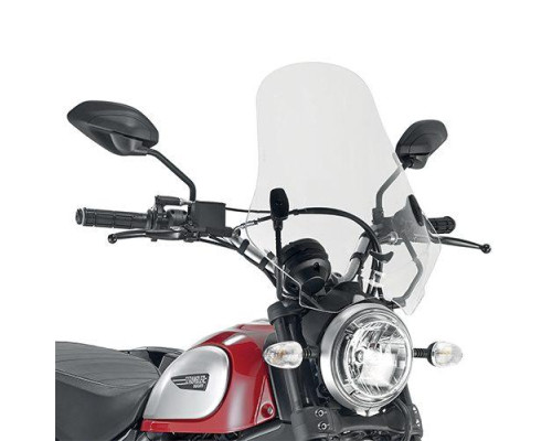 Givi A7407A вітрове скло прозоре 48x43,5 см для Ducati Scrambler 800 2015
