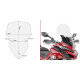 Givi, скло, прозора вітрове скло, для Ducati Multistrada 950/1200/1260 (2015-2018), 59x43 см, прозора