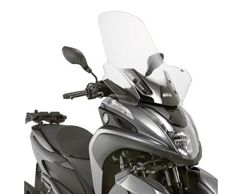 Givi D2120KIT вітрове скло прозоре 74h x 63w для YAMAHA TriciЗАДНІ125 2014-2015