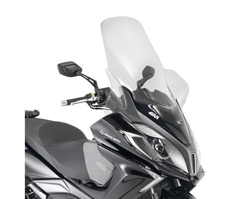 Givi скло прозора Kymco Downtown 350 2015 92.5x63.5 см
