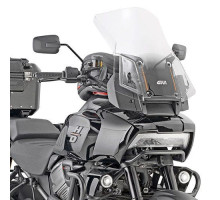 Givi, скло, прозора вітрове скло, 46 x 49,5 см, Harley Davidson Pan America 1250, 2021-2022