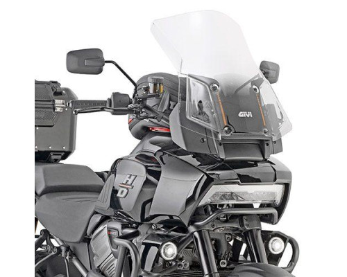 Givi, скло, прозора вітрове скло, 46 x 49,5 см, Harley Davidson Pan America 1250, 2021-2022