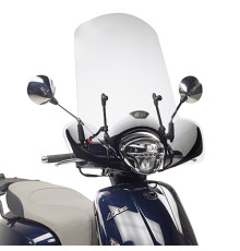 Givi скло прозора для Kymco Like 125-150 (17-18), 49,5 x 65,5 см, потрібен комплект A6109A