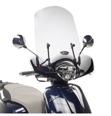 Givi скло прозора для Kymco Like 125-150 (17-18), 49,5 x 65,5 см, потрібен комплект A6109A