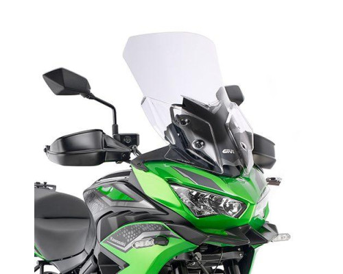 Givi скло прозора, Kawasaki Versys 650, вітрове скло, 54,5 x 40 см, прозорий