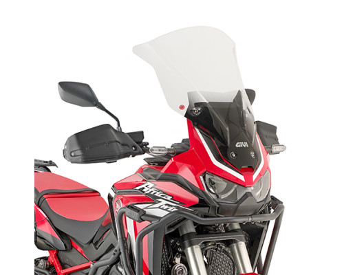 Givi скло, прозора, для HONDA CRF1100L Africa Twin, 57,5x45 см, 2020, прозора