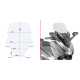 Givi, скло, прозора вітрове скло, 58 x 44,5 см, HONDA Forza 125-300 (2019), прозорий