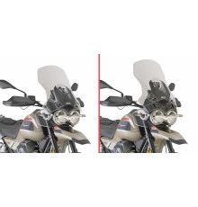 Givi V85 TT Вітрове скло Прозоре 58x45 см 24