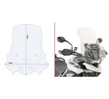 Givi, скло, вітрове скло, прозоре, 59x42 см, для Triumph Tiger 900 (2020)
