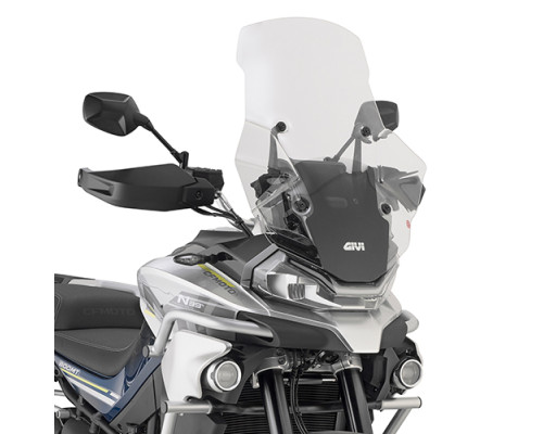 Givi, скло, вітрове скло, прозоре, 64x51 см, для CFMoto 800 MT (22)