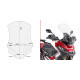 Givi X-ADV 750 Вітрове скло Прозоре 65x40 см 2017