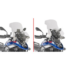 Givi R1300GS Вітрове скло Прозоре 65x54 см Без радара 2024