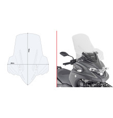 Givi TriciЗАДНІ300 Вітрове скло Прозоре 72x60 см 2020