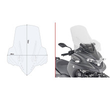 Givi TriciЗАДНІ300 Вітрове скло Прозоре 72x60 см 2020