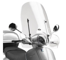 Givi Vespa LX 50-125-150 05-14 GTS 125-300 Super 08-16 Вітрове скло Прозоре 51.5x69.5 см