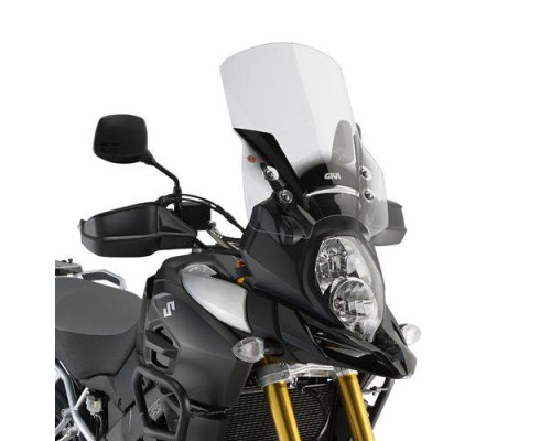 Givi, скло, прозора вітрове скло, 50 x 39,5 см, для Suzuki DL 1000 V-Strom (2014-2016)