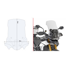 Givi, скло, прозора, 59 x 48 см, Triumph Tiger 900 Rally, 2020-2021