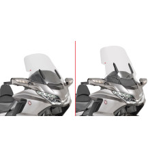 Givi скло прозора для мотоцикла HONDA GL 1800 Gold Wing 2018-2019, 59x55 см, прозорий