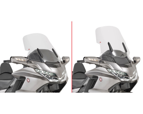 Givi скло прозора для мотоцикла HONDA GL 1800 Gold Wing 2018-2019, 59x55 см, прозорий