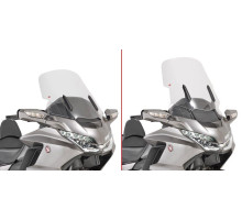 Givi скло прозора для мотоцикла HONDA GL 1800 Gold Wing 2018-2019, 59x55 см, прозорий
