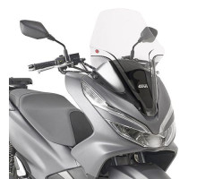 Givi, скло, прозора вітрове скло, 60,5 x 43,5 см, для HONDA PCX 125 (2018-2019)