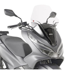 Givi, скло, прозора вітрове скло, 60,5 x 43,5 см, для HONDA PCX 125 (2018-2019)