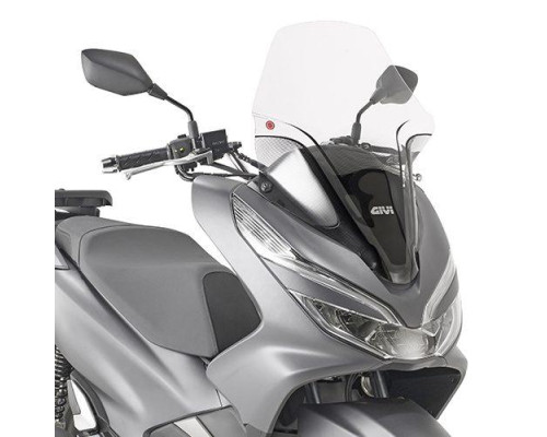 Givi, скло, прозора вітрове скло, 60,5 x 43,5 см, для HONDA PCX 125 (2018-2019)