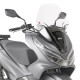 Givi, скло, прозора вітрове скло, 60,5 x 43,5 см, для HONDA PCX 125 (2018-2019)
