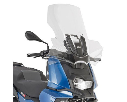 Givi, скло, прозора вітрове скло, 68 x 64,5 см, для BMW C 400 X (2019), прозорий