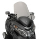 Givi, скло, вітрове скло, прозоре, 84 x 68 см, для Suzuki Burgman 400 K7-K8-K9-L0-L1-L2-L3-L4-L5-L6 (06-16)