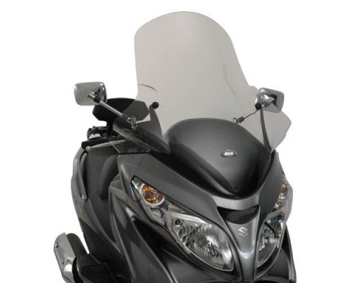 Givi, скло, вітрове скло, прозоре, 84 x 68 см, для Suzuki Burgman 400 K7-K8-K9-L0-L1-L2-L3-L4-L5-L6 (06-16)