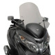 Givi, скло, вітрове скло, прозоре, 84 x 68 см, для Suzuki Burgman 400 K7-K8-K9-L0-L1-L2-L3-L4-L5-L6 (06-16)