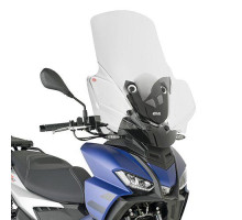 Givi скло прозора для мотоцикла Aprilia SR GT 125-200 2022-2023 74x61 см прозора