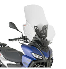 Givi скло прозора для мотоцикла Aprilia SR GT 125-200 2022-2023 74x61 см прозора