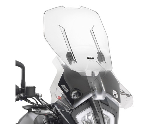 Givi Airflow Вітрове Скло Регульоване KTM 390/790/890 Adventure 2019-2023 Прозоре