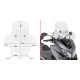 Givi Airflow Вітрове Скло Регульоване для Suzuki Burgman 400 2017 Прозоре