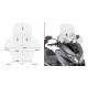Givi Airflow Вітрове Скло Регульоване для Suzuki Burgman 400 2017 Прозоре