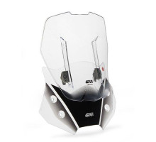 Givi Airflow вітрове скло регульоване для Suzuki DL650 V-Strom 2017-2024 прозоре