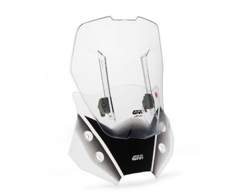 Givi Airflow вітрове скло регульоване для Suzuki DL650 V-Strom 2017-2024 прозоре