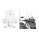 Givi X-Max 125/300 Вітрове скло Прозоре 73,5x64 см 2017-2018