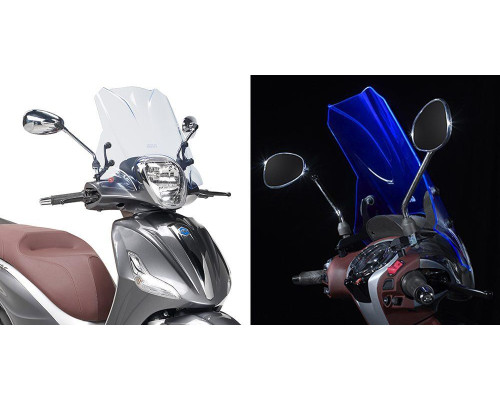 Givi Ice Вітрове Скло 29x45 см Для Piaggio Beverly 125ie-300ie/350 Sport Touring Прозоре