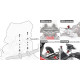 Givi Smart Bar Монтажний Набір для BMW/Ducati/HONDA Чорний