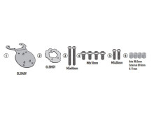 Kappa 2025/01 кріплення Tanklock CF Moto MT 450 '24 чорний
