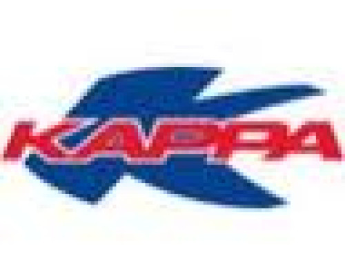 Kappa K48N Емблема для Кофра Високоякісний Пластик Чорний