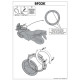 Kappa Tanklock кріплення для HONDA чорний