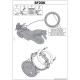 Kappa Tanklock Кріплення для HONDA Crosstourer 1200 2012-2013 Чорний